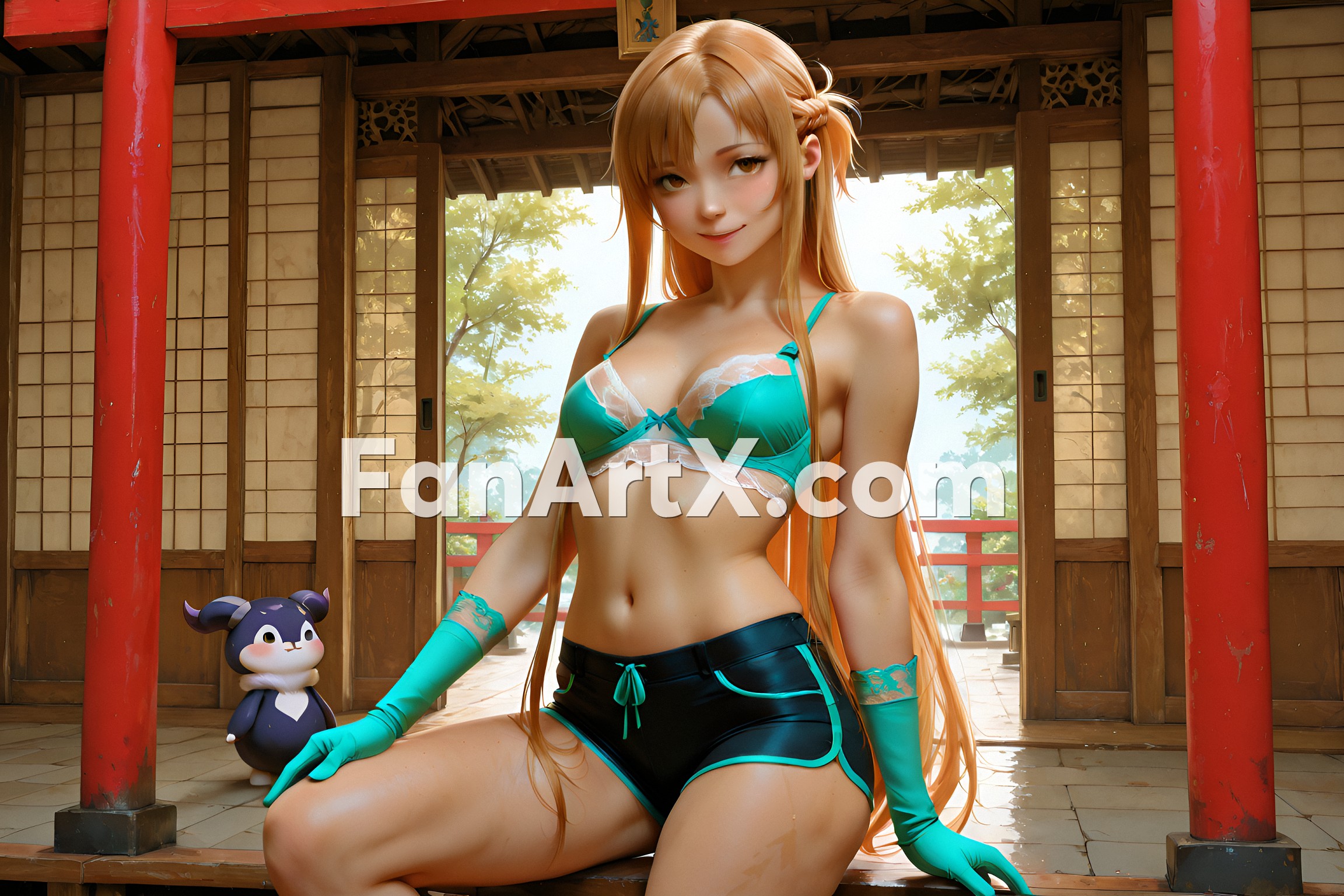 Sao Asuna Yuuki Fanart - Sword Art Online character 4984195